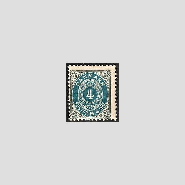 FRIMRKER DANMARK | 1902 - AFA 23C - 4 re gr/bl - Postfrisk