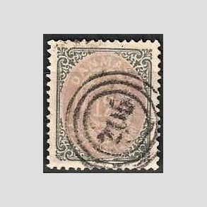 FRIM�RKER DANMARK | 1875 - AFA 26 - 12 �re gr�/violet - Stemplet