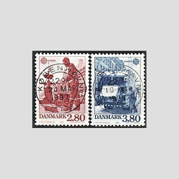 FRIMRKER DANMARK | 1986 - AFA 870,871 - Europamrker Natur- og milj - 2,80 + 3,80 Kr. - Lux Stemplet