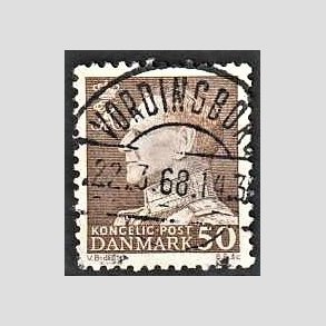FRIMRKER DANMARK | 1967 - AFA 460 - Fr. IX 50 re brun - Lux Stemplet