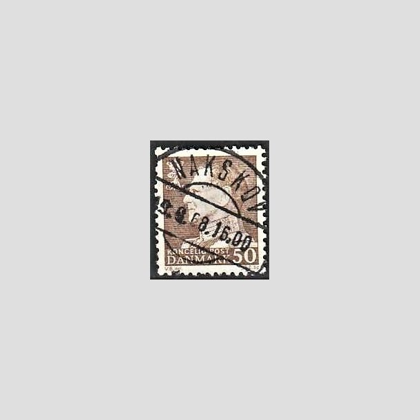 FRIMRKER DANMARK | 1967 - AFA 460 - Fr. IX 50 re brun - Lux Stemplet