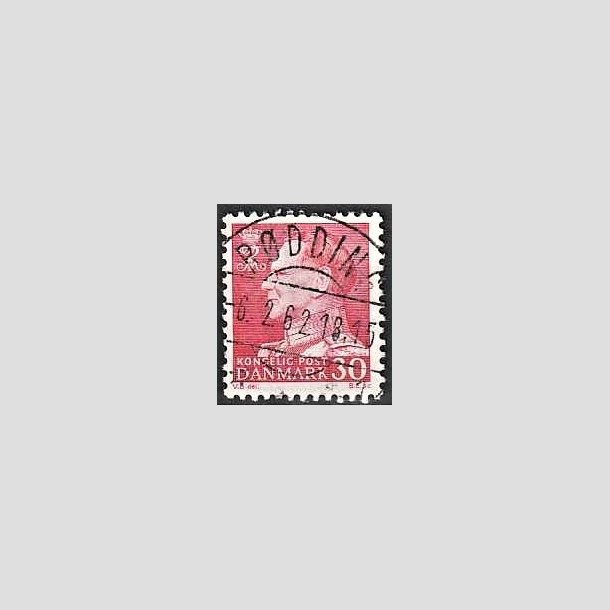 FRIMRKER DANMARK | 1961-62 - AFA 394 - Fr. IX 30 re rd - Lux Stemplet