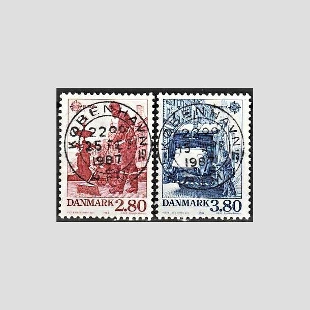 FRIMRKER DANMARK | 1986 - AFA 870,871 - Europamrker - 2,80 + 3,80 Kr. - Lux Stemplet