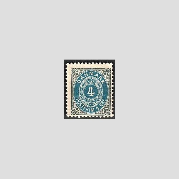 FRIMRKER DANMARK | 1895 - AFA 23By - 4 re gr/bl - Postfrisk