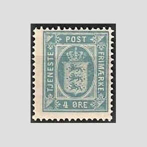 FRIMRKER DANMARK | 1875 - AFA 5 - 4 re bl - Postfrisk