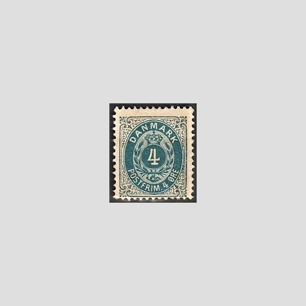 FRIMRKER DANMARK | 1895 - AFA 23By - 4 re gr/bl - Postfrisk