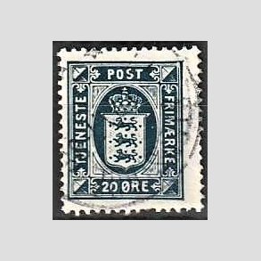 FRIMRKER DANMARK | 1914-20 - AFA 17 - 20 re mrkbl - Stemplet