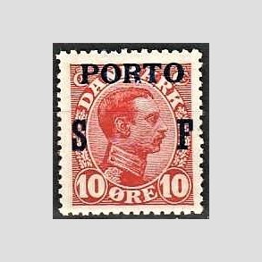 FRIMRKER DANMARK | 1921 - AFA 8 - 10 re rd SF - Postfrisk