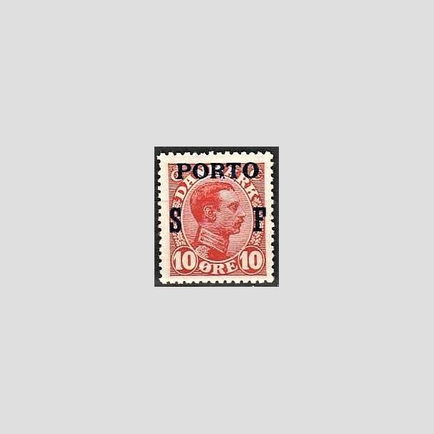 FRIMRKER DANMARK | 1921 - AFA 8 - 10 re rd SF - Postfrisk