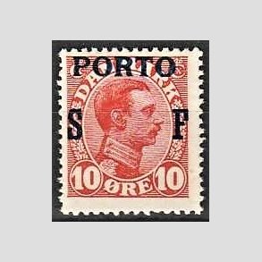 FRIMRKER DANMARK | 1921 - AFA 8 - 10 re rd SF - Postfrisk