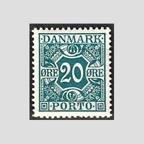 FRIMRKER DANMARK | 1921-25 - AFA 13 - 20 re blgrn - Postfrisk