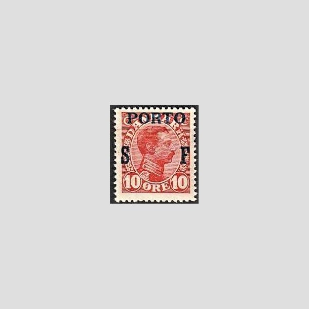 FRIMRKER DANMARK | 1921 - AFA 8 - 10 re rd SF - Postfrisk