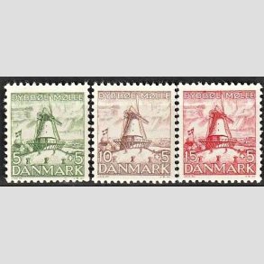 FRIMRKER DANMARK | 1937 - AFA 238,237,236 - Dybbl Mlle St - Postfrisk