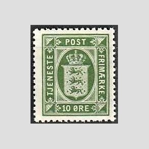 FRIMRKER DANMARK | 1921-23 - AFA 19 - 10 re grn - Postfrisk