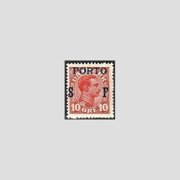 FRIMRKER DANMARK | 1921 - AFA 8 - 10 re rd SF - Ubrugt