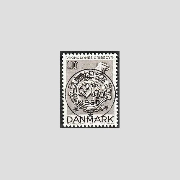 FRIMRKER DANMARK | 1979 - AFA 684 - Vikingetiden - 1,10 Kr. brun - Pragt Stemplet Randers