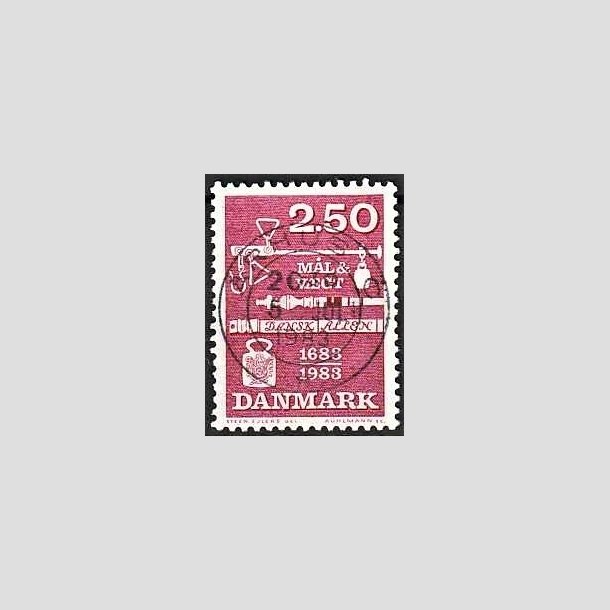 FRIMRKER DANMARK | 1983 - AFA 780 - Mling og vejning - 2,50 Kr. rd - Pragt Stemplet rhus C