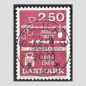 FRIM�RKER DANMARK | 1983 - AFA 780 - M�ling og vejning - 2,50 Kr. r�d - Pragt Stemplet Struer B