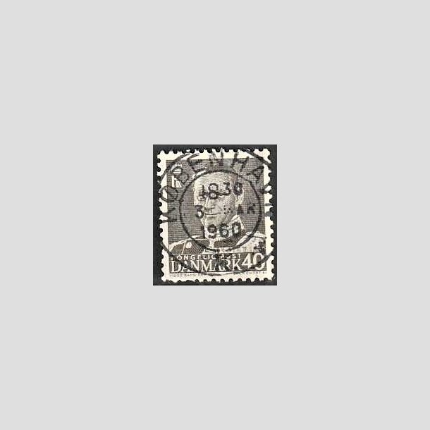 FRIMRKER DANMARK | 1950 - AFA 322 - Fr. IX 40 re gr - Lux Stemplet