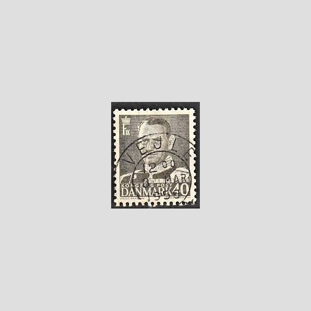 FRIMRKER DANMARK | 1950 - AFA 322 - Fr. IX 40 re gr - Lux Stemplet