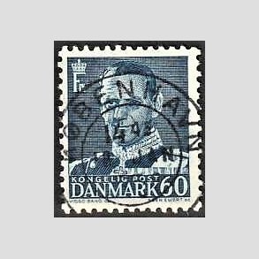 FRIMRKER DANMARK | 1952-53 - AFA 339 - Fr. IX 60 re mrkbl - Lux Stemplet