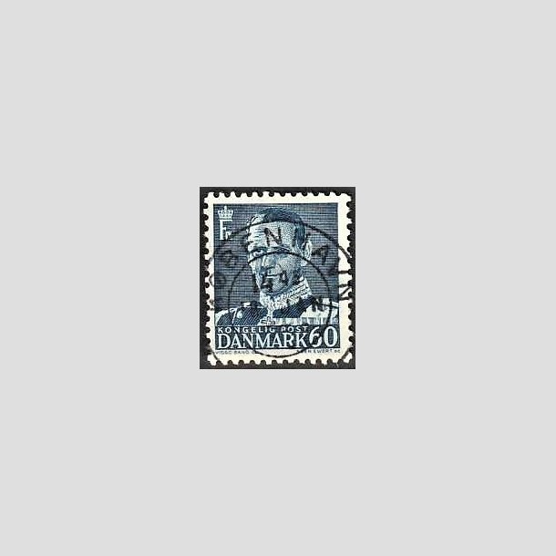 FRIMRKER DANMARK | 1952-53 - AFA 339 - Fr. IX 60 re mrkbl - Lux Stemplet