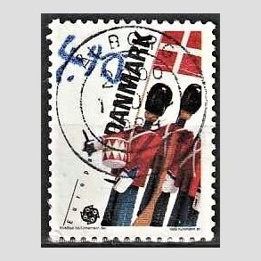 FRIM�RKER DANMARK | 1989 - AFA 939 - Leget�j/Spil for b�rn - 4,40 Kr. flerfarvet - Lux Stemplet
