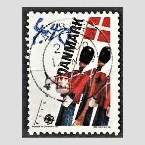 FRIM�RKER DANMARK | 1989 - AFA 939 - Leget�j/Spil for b�rn - 4,40 Kr. flerfarvet - Lux Stemplet