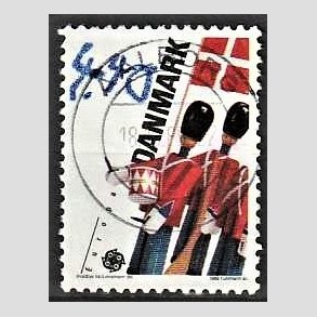 FRIM�RKER DANMARK | 1989 - AFA 939 - Leget�j/Spil for b�rn - 4,40 Kr. flerfarvet - Lux Stemplet Aalborg