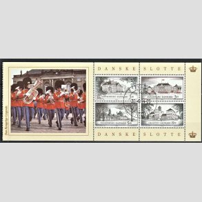FRIM�RKER DANMARK | 1994 - AFA 1066A - Danske slotte med Livgardevignet - 21,00 Kr. Miniark - Lux Stemplet