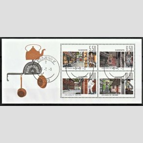 FRIM�RKER DANMARK | 2009 - AFA 1567 - Den Gamle By - 30,50 kr. Miniark - Lux Stemplet