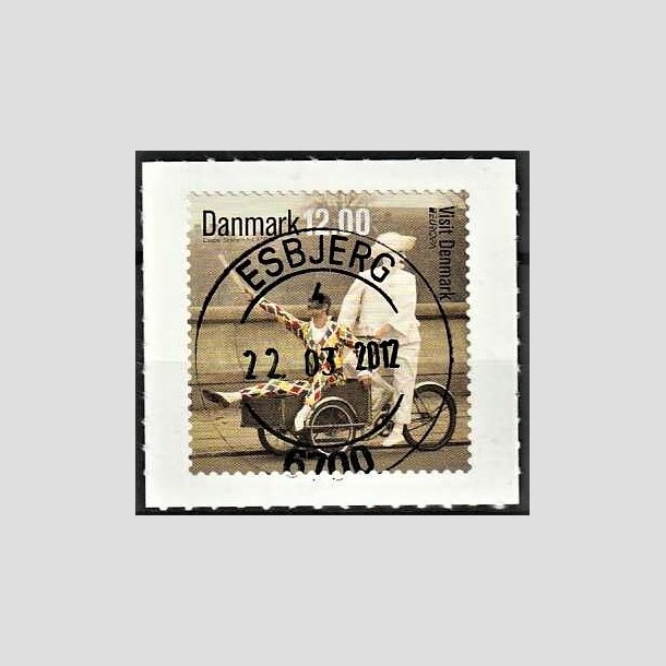 FRIMRKER DANMARK | 2012 - AFA 1696 - Visit Danmark - 12,00 Kr. flerfarvet - Pragt Stemplet