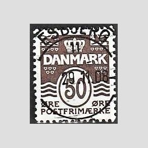 FRIM�RKER DANMARK | 2005 - AFA 1445 - B�lgelinie - 50 �re brun - Lux Stemplet
