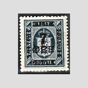 FRIMRKER DANMARK | 1926 - AFA 166 - 7/20 re mrkbl Provisorium - Ubrugt