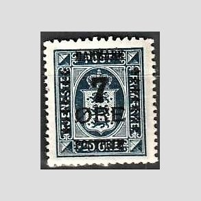 FRIMRKER DANMARK | 1926 - AFA 166 - 7/20 re mrkbl Provisorium - Ubrugt