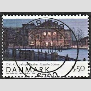 FRIM�RKER DANMARK | 2008 - AFA 1526 - Den danske nationalscene - 5,50 Kr. gamle scene - Pragt Stemplet
