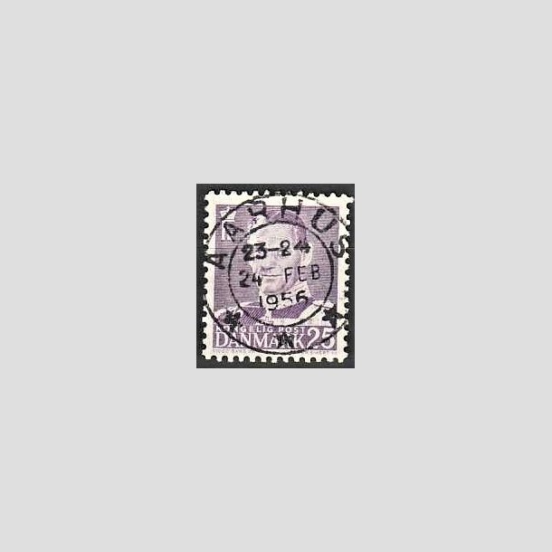 FRIMRKER DANMARK | 1955 - AFA 360 - Fr. IX 25 re violet - Lux Stemplet