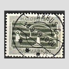 FRIM�RKER DANMARK | 1970 - AFA 500 - Electromagnetisme 150 �r - 80 �re gr�n - Pragt Stemplet �rhus C