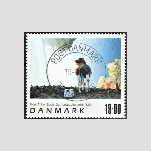 FRIMRKER DANMARK | 2003 - AFA 1362 - Frimrkekunst 6. - 19,00 Kr. Poul Anker Bech - Pragt Stemplet