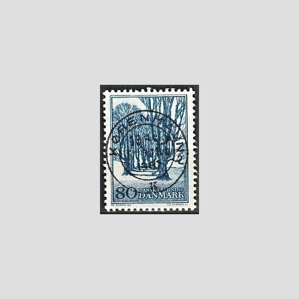 FRIMRKER DANMARK | 1966 - AFA 446 - Holte All - 80 re bl - Lux Stemplet Kbenhavn