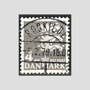FRIMRKER DANMARK | 1969 - AFA 487 - Rigsvben 4,00 Kr. gr - Lux Stemplet