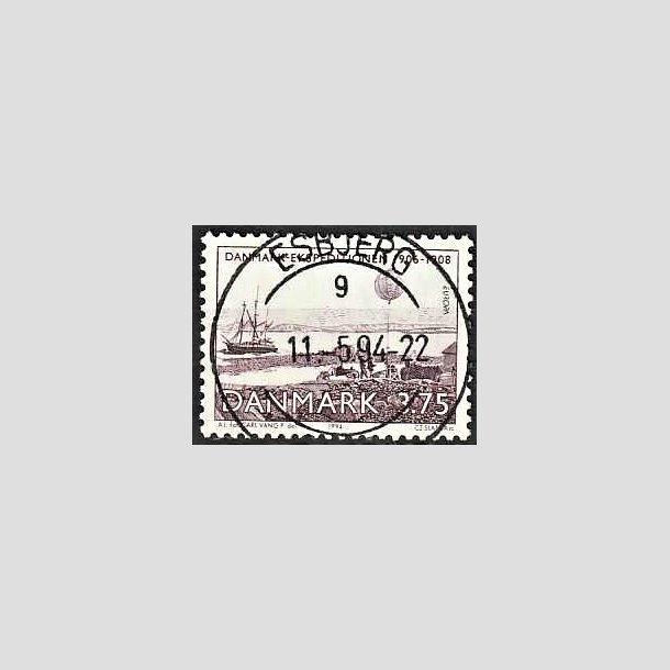 FRIMRKER DANMARK | 1994 - AFA 1067 - Europamrker - 3,75 Kr. violet - Pragt Stemplet