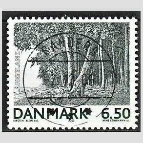 FRIM�RKER DANMARK | 2002 - AFA 1317 - Landskabsbilleder - 6,50 Kr. Langeland - Pragt Stemplet Randers