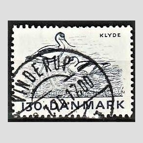FRIM�RKER DANMARK | 1975 - AFA 603 - Truede dyr - 130 �re bl� - Lux Stemplet