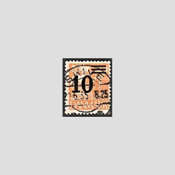 FRIMRKER DANMARK | 1934 - AFA 222 - 10/30 re orangegul provisorier - Lux Stemplet "SKIVE"
