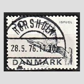FRIM�RKER DANMARK | 1975 - AFA 601 - Truede dyr - 50 �re gr�bl� - Pragt Stemplet H�rsholm