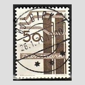 FRIM�RKER DANMARK | 1968 - AFA 474 - Danmarks industri - 50 �re brun - Pragt Stemplet �stbirk