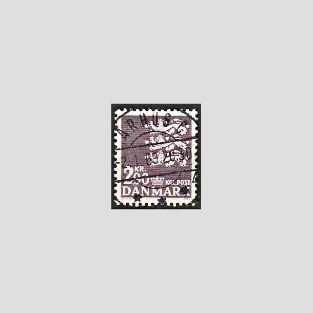 FRIMRKER DANMARK | 1968 - AFA 470 - Rigsvben 2,90 Kr. violet - Lux Stemplet rhus C