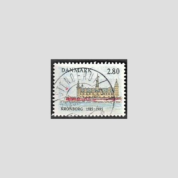 FRIMRKER DANMARK | 1985 - AFA 840 - Kronborg Slot 400 r - 2,80 Kr. flerfarvet - Pragt Stemplet