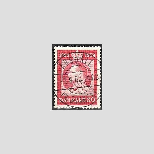 FRIMRKER DANMARK | 1959 - AFA 374 - Frederik IX 60 r - 30 re rd - Pragt Stemplet rsdale